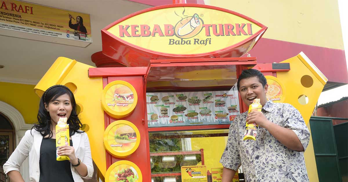 Brand Franchise Terkenal - Kebab Turki Baba Rafi