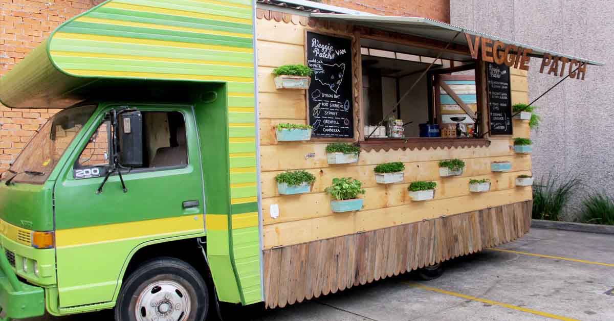 Desain Food Truck Herb Garden