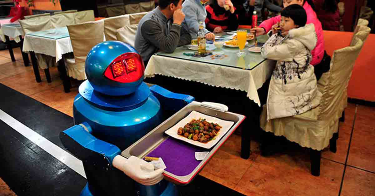 Restoran Terunik - Robot Kitchen Hongkong