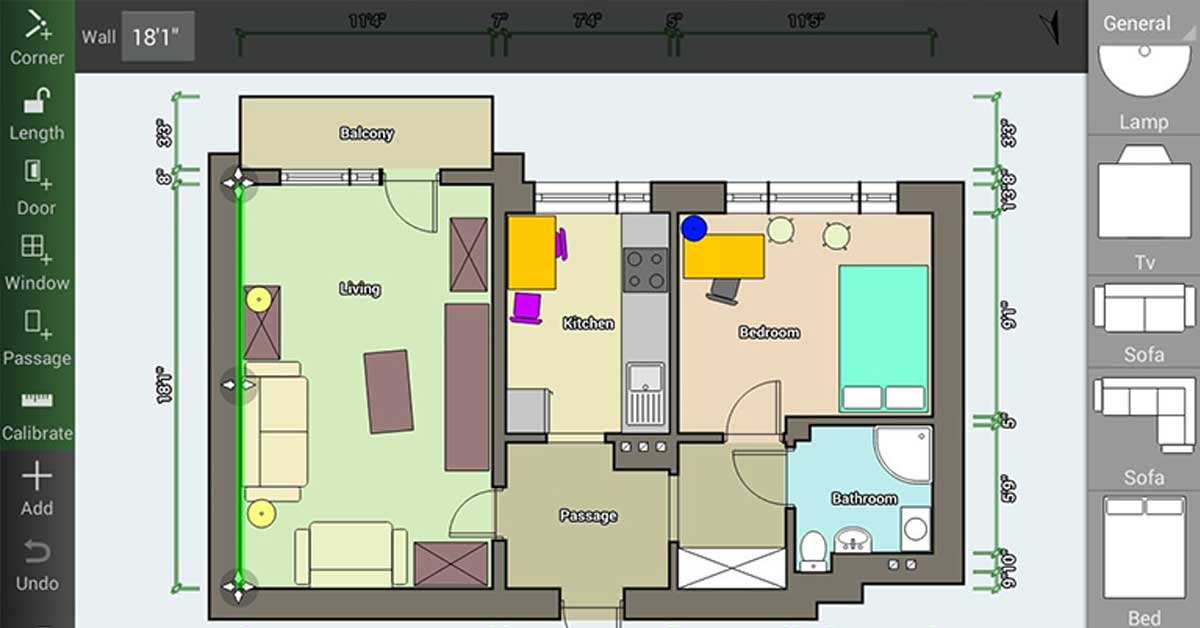 Floor Plan Creator Aplikasi Android Desain Interior Rumah 
