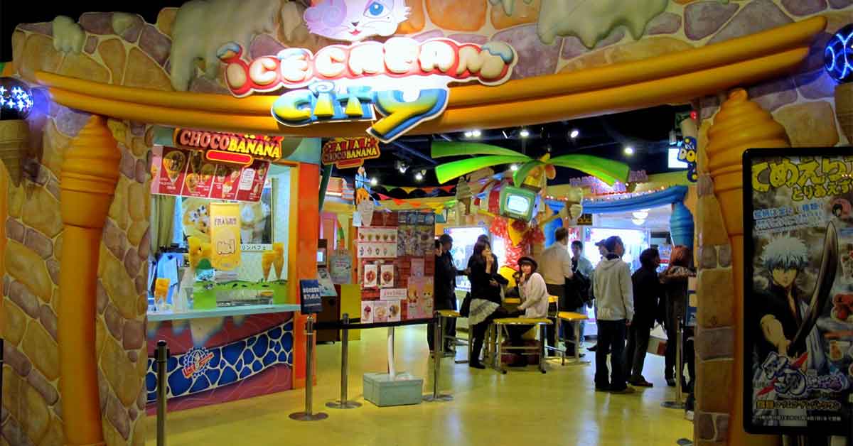 Ice Cream City Tokyo Japan Toko Es Krim Terbaik di Dunia