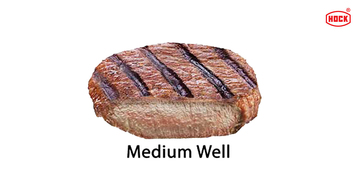 Tingkat Kematangan Daging Steak - Medium Well