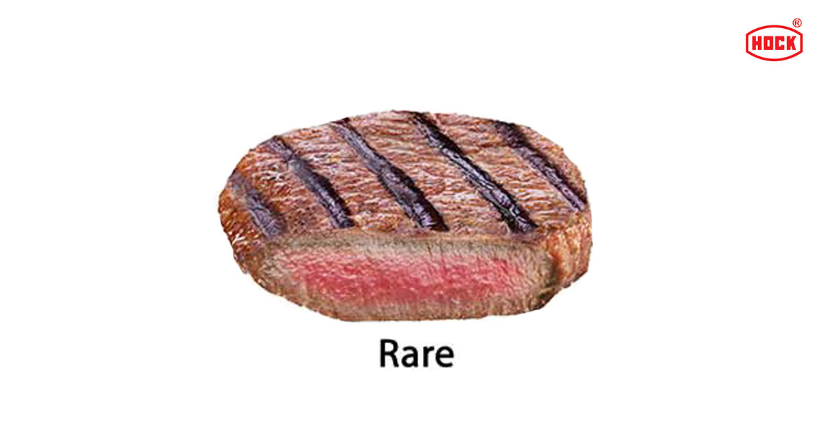 Tingkat Kematangan Daging Steak - Rare