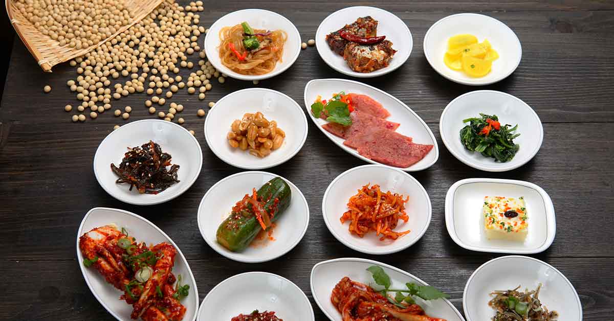 Sajian Pendamping Makanan Korea