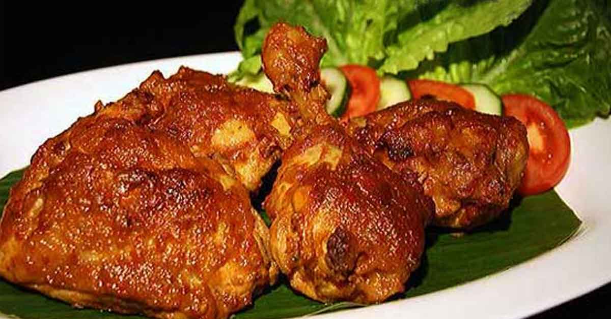 Ayam Cicane Makanan Khas Kalimantan