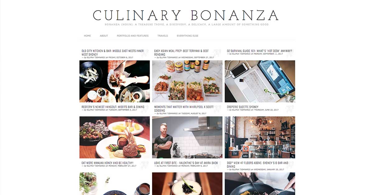 Hasil jepretan Culinary Bonanza